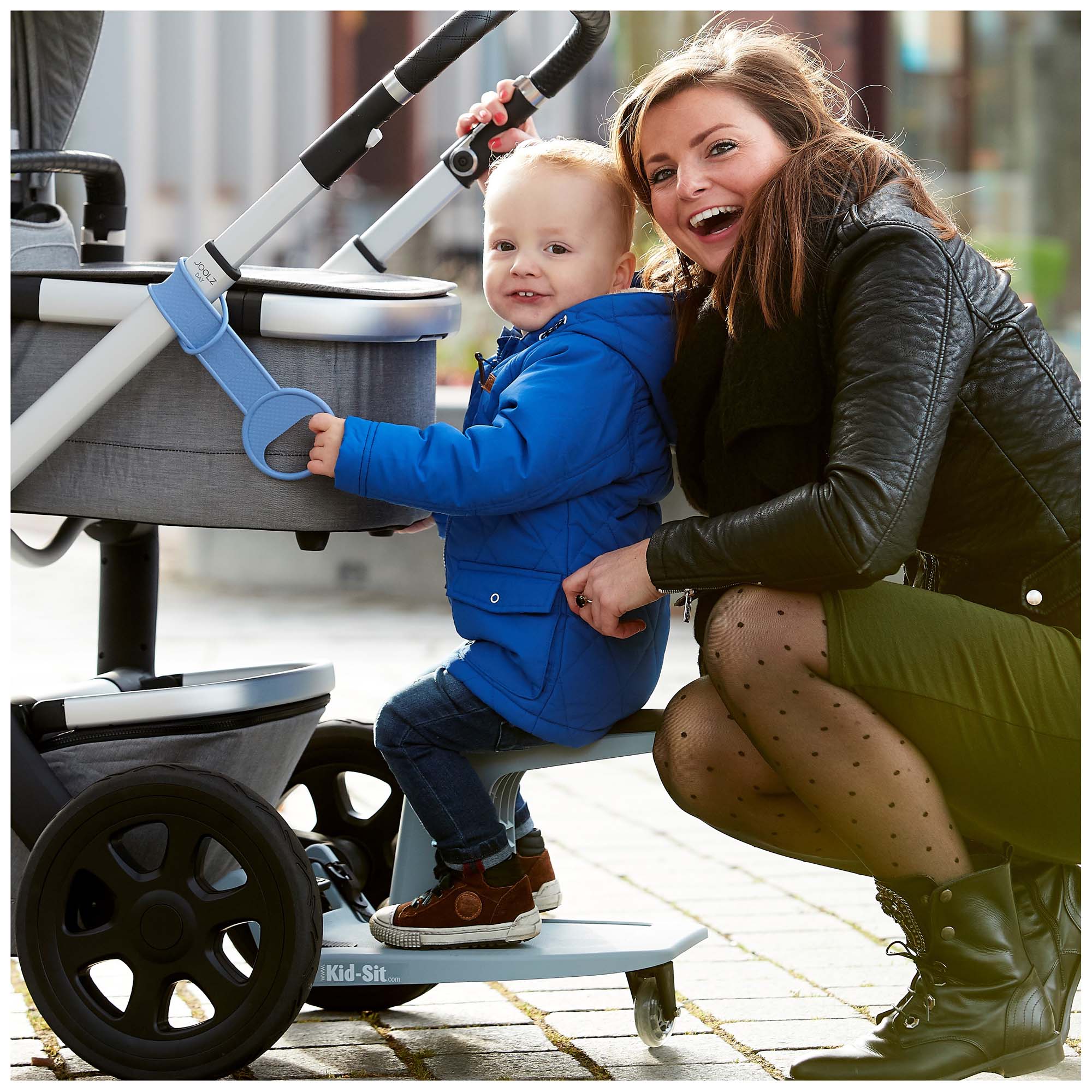 EVE Kids Loopie kinderwagen/buggy handvat Blue