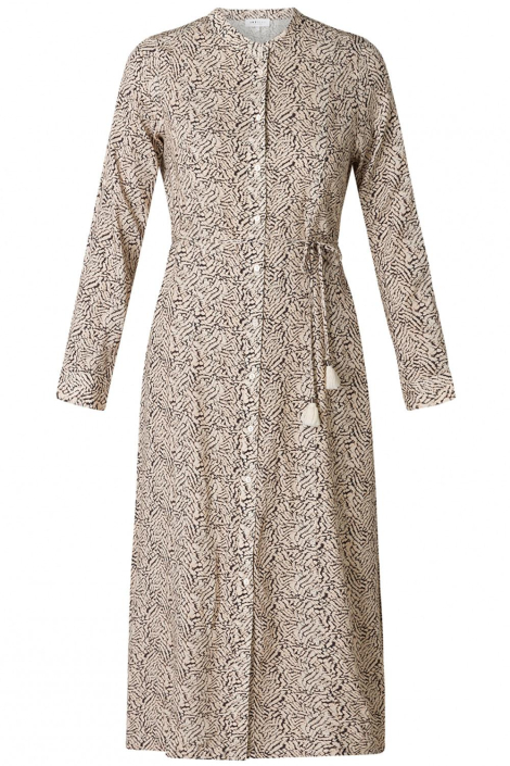 Ivy Beau beige dames jurk