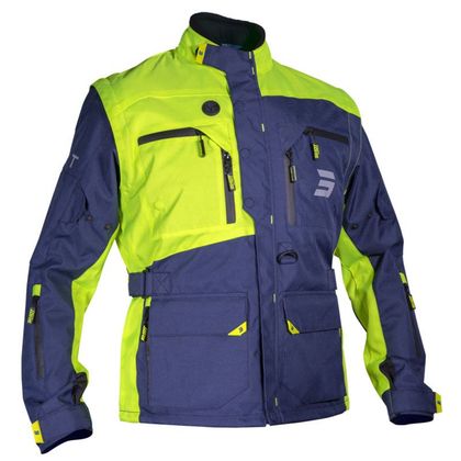 Veste enduro Shot RACETECH - NAVY NEON YELLOW 2022 - Bleu / Jaune