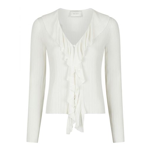 Neo Noir Sahni Knit Bluse, Off White, 36