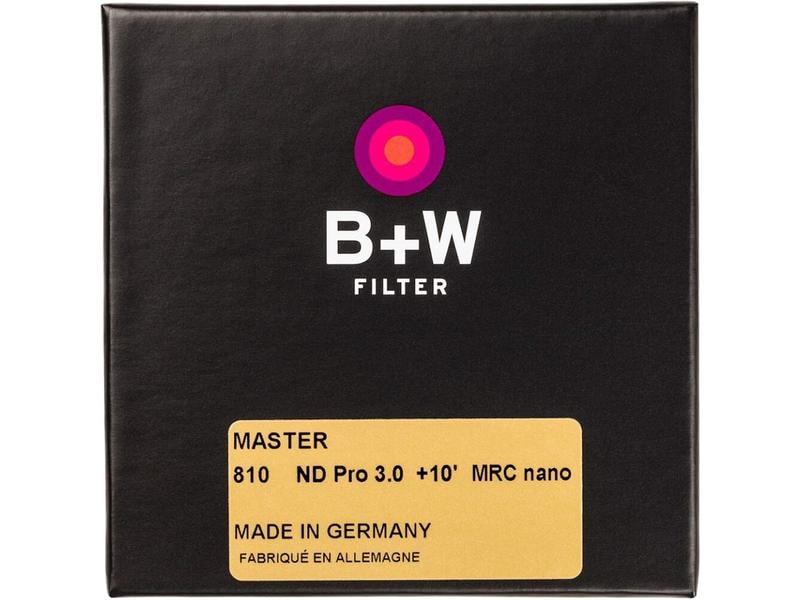 B W Graufilter MASTER 802 ND 3.0 MRC nano – 77 mm Neutraldichtefilter ND 3.0
