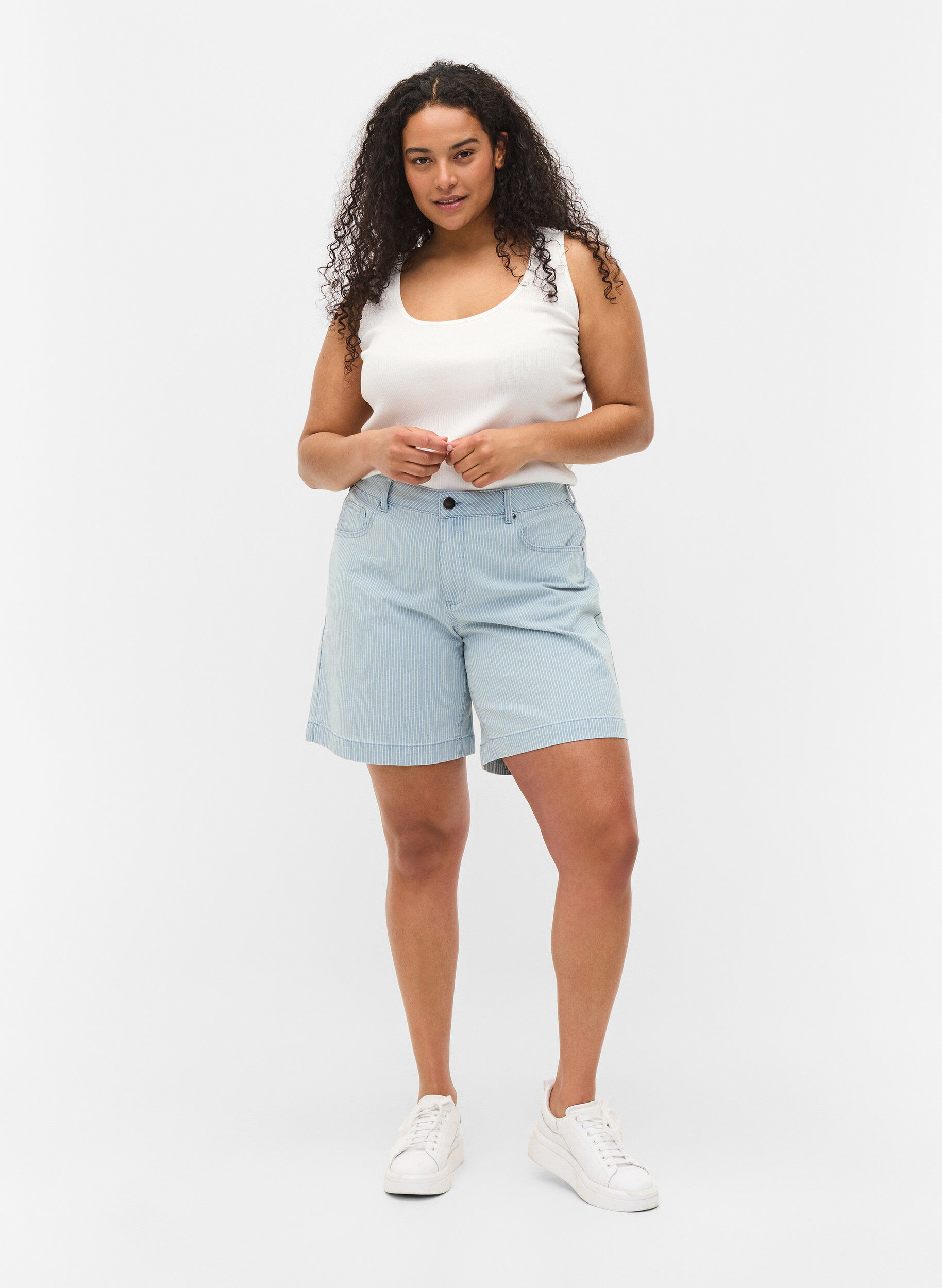 2-pak basis tanktop i rib