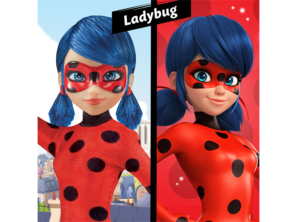 BONECA LADYBUG MODELOS SORTIDOS
