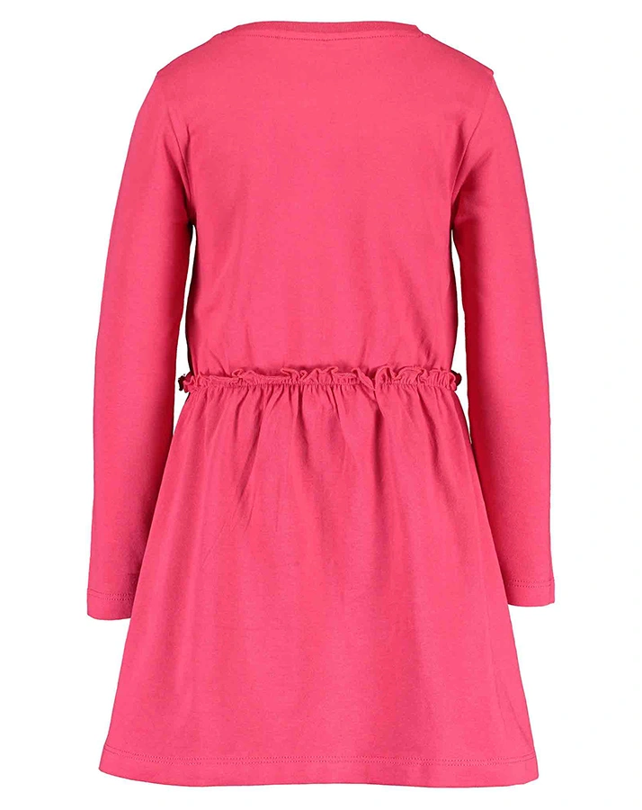 Jersey-Kleid YOU‘RE A STAR mit Wendepailletten in rot