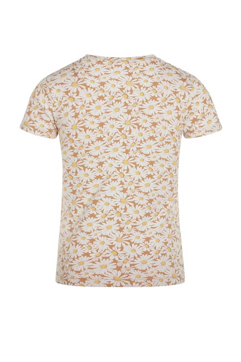 Koko Noko T-shirt met all over print bruin