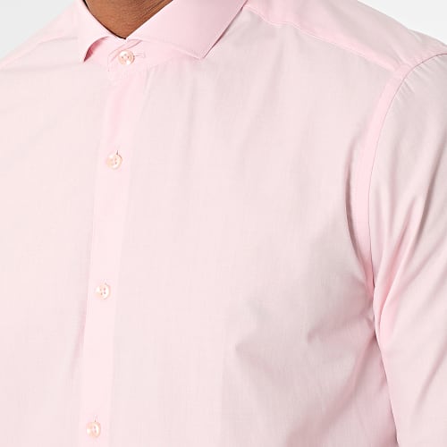 Chemise Manches Longues Rose Clair