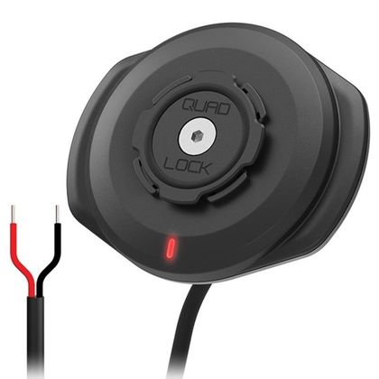 Support Smartphone Quad Lock CHARGEUR A INDUCTION Waterproof V2 - Compatible 12/24V - Noir