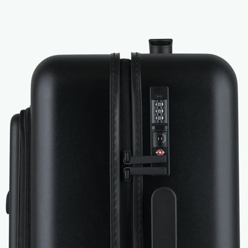 Valise rigide 4 roues ORLY Pochette unie noir