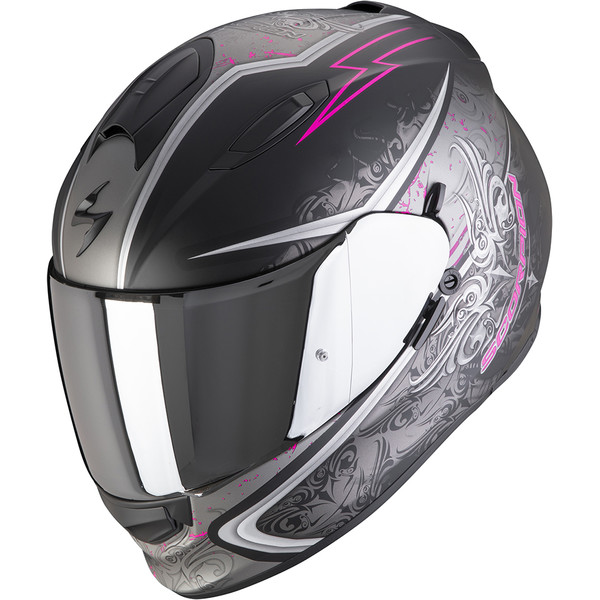Scorpion - Casque Exo-491 Run Noir Mat / Rose
