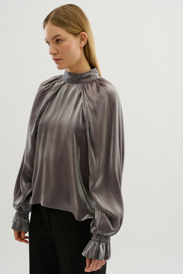 Karen by Simonsen KBSacha Lotta Blouse Thunderstorm