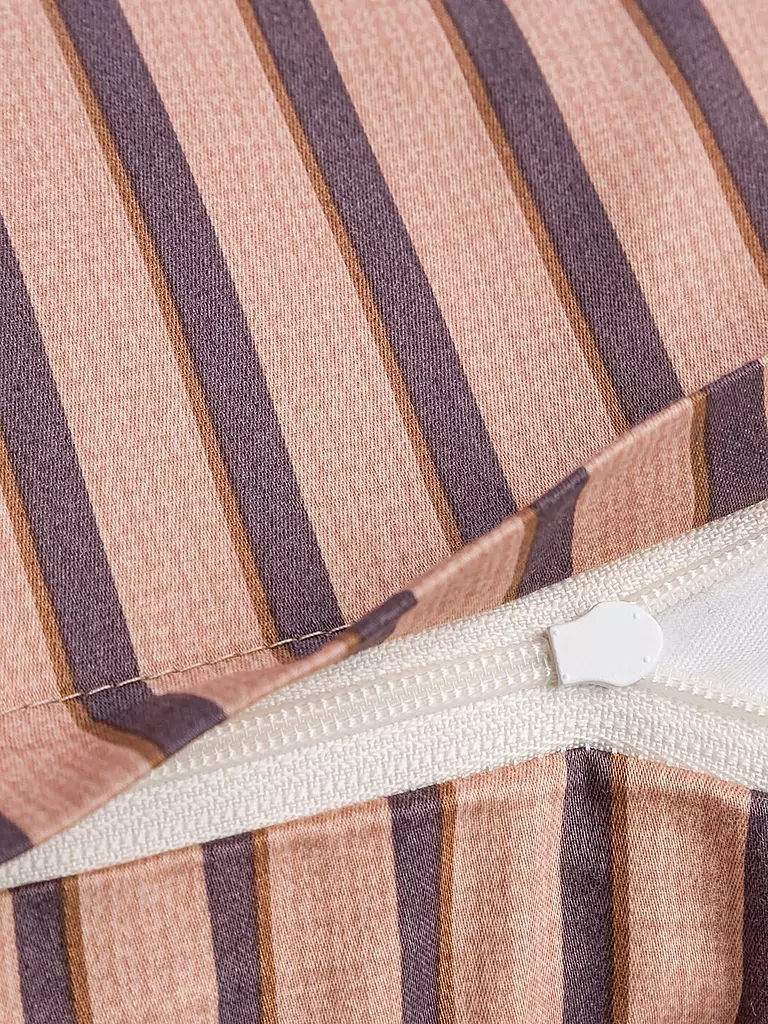 JOOP Satin Bettwäsche DIVIDED 70x90cm / 140x220cm Blush rosa