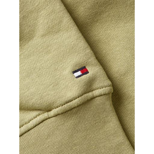 Tommy Hilfiger Logo Hættetrøje, Faded Olive, XL
