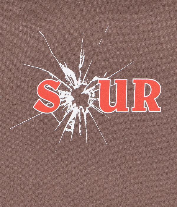 SOUR SOLUTION Glass Hoodie (chocolate)