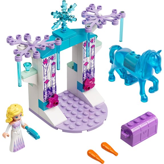 Elsa et l’écurie de glace du Nokk LEGO®  43209