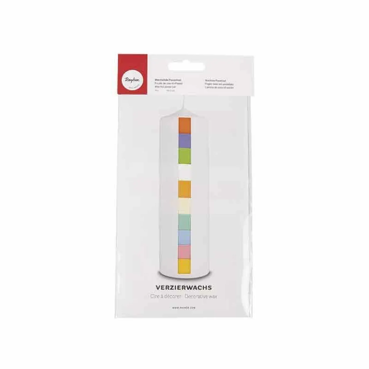 Rayher Feuilles de Cire Kit Pastel