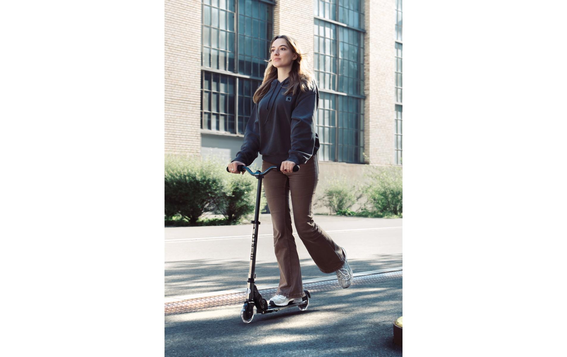 Kickboard Sprite Black Neochrome<br>Klappbarer Scooter