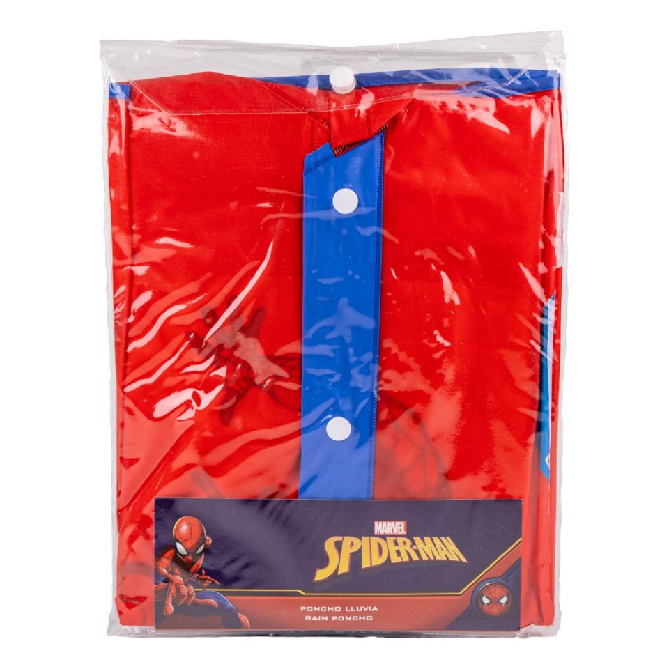 Cerda - Regnfrakke Poncho - Spiderman