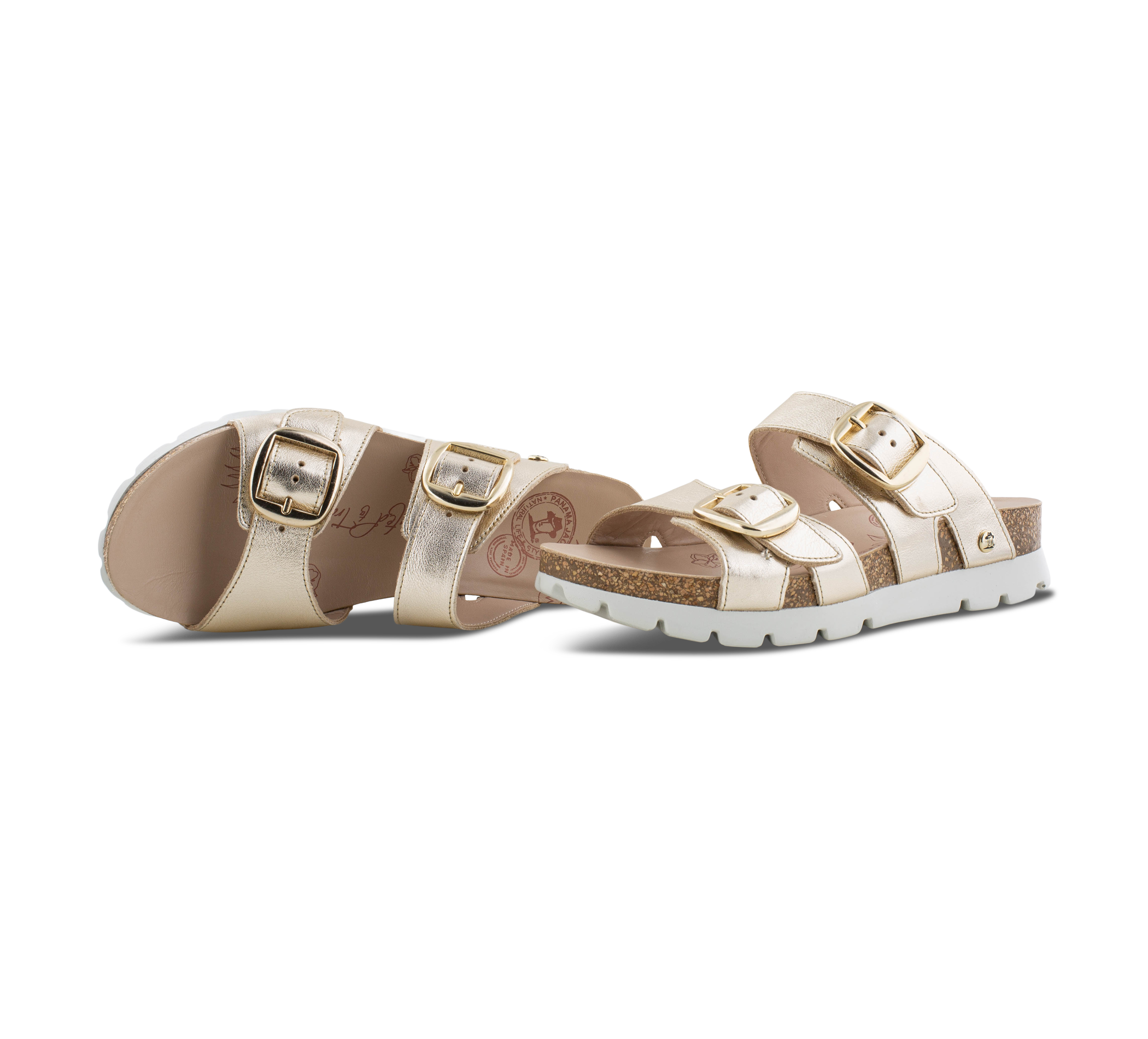 Panama Jack Shirley - Pantoletten gold