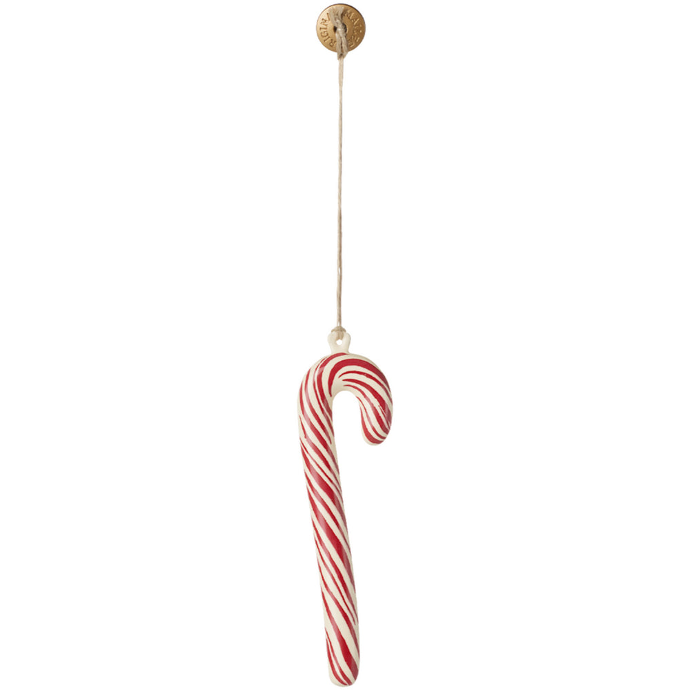 Køb Maileg Metal Ornament, Sukkerstok - Stribet