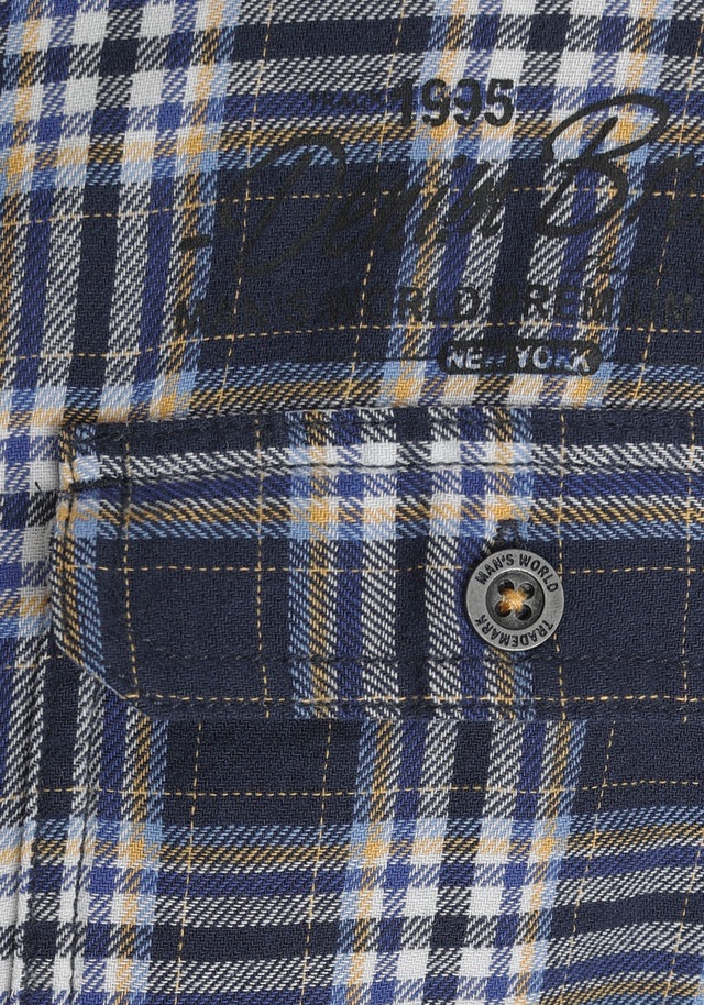 Man's World Kurzarmhemd , mit kleinem Brustprint