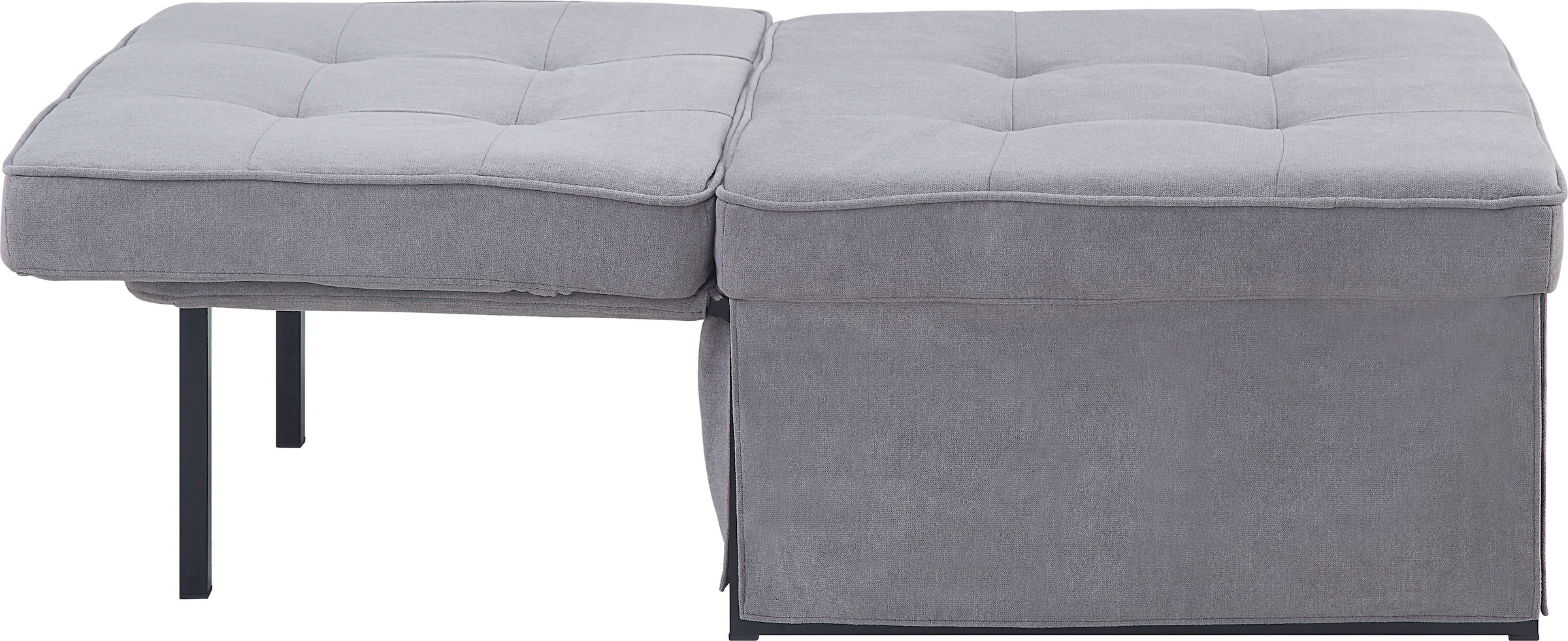 ATLANTIC home collection Schlafsofa »Finn« wandelbar zum Loungesessel, Relaxliege und Gästebett, inkl. Kissen