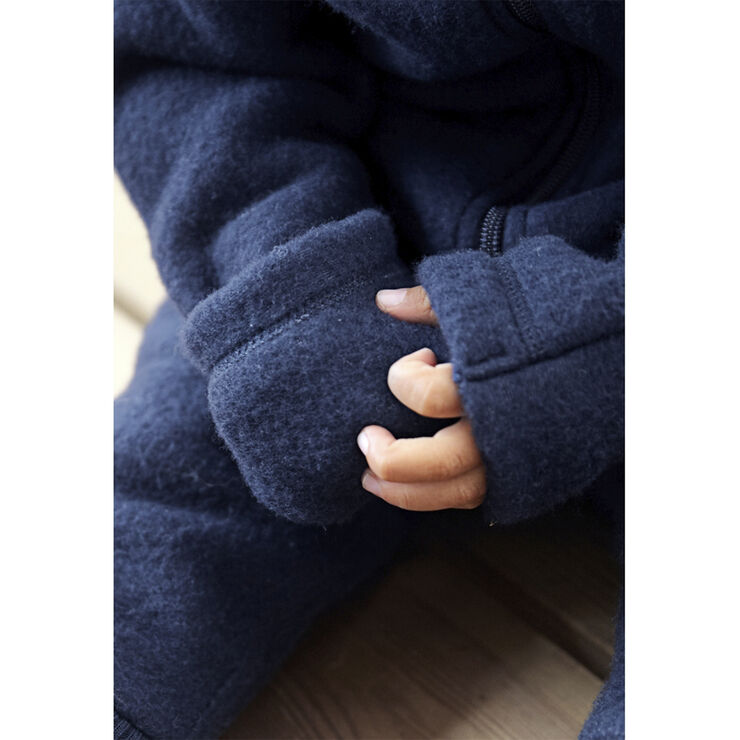 Mikk-Line Wool Baby Suit Blue nights