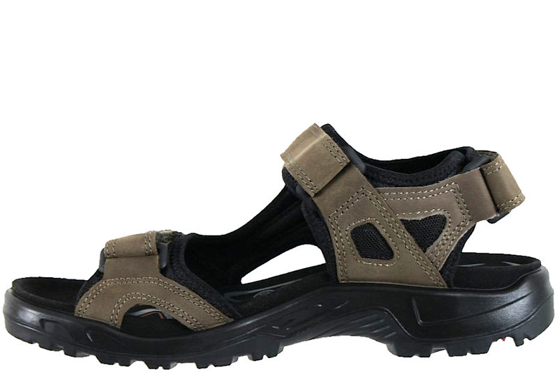 ECCO OFFROAD SANDAL I GRØNT OLIERET NUBUCK