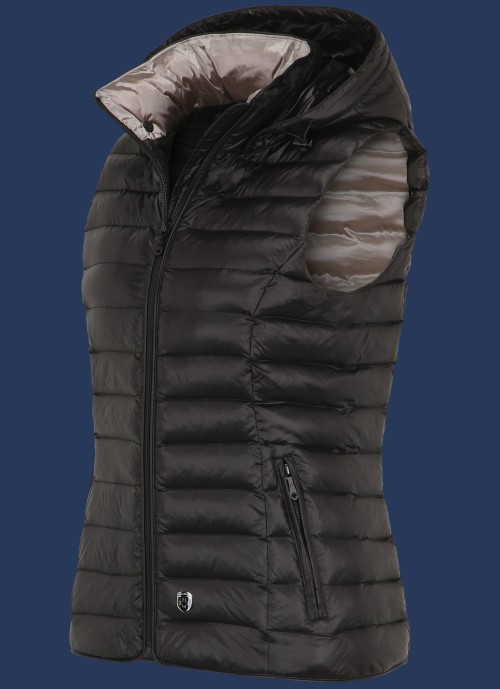 Italy Vest Hood MoShiHiTec, Schwarz