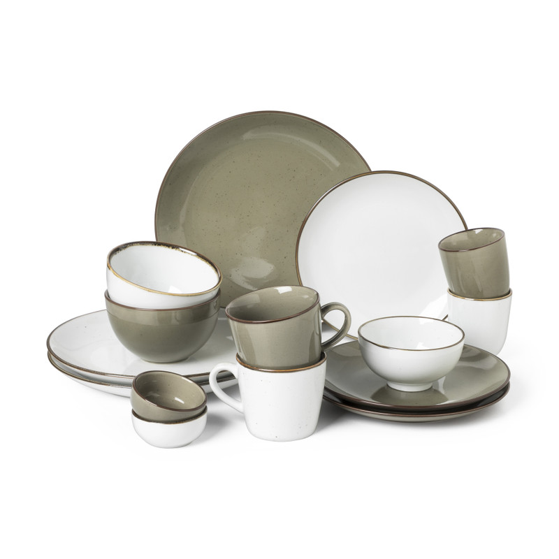 Dinerbord Emma - wit - ø26.5 cm