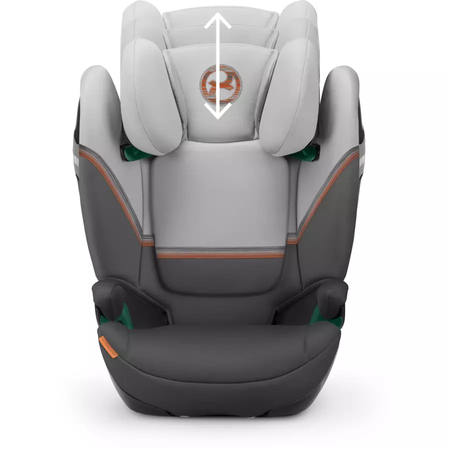 cybex GOLD Kindersitz Solution S2 i-Fix Lava Grey