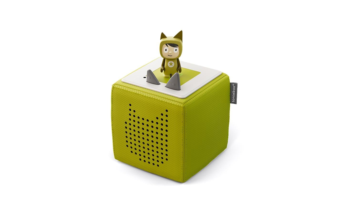 Toniebox Starterset Kreativ GrünSet mit Hörspielbox und Hörspielfigur