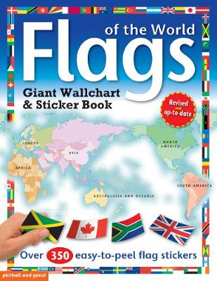 Flags of the World: World Map Wallchart Poster and Sticker Book - Need to Know Sticker Books (Paperback)
