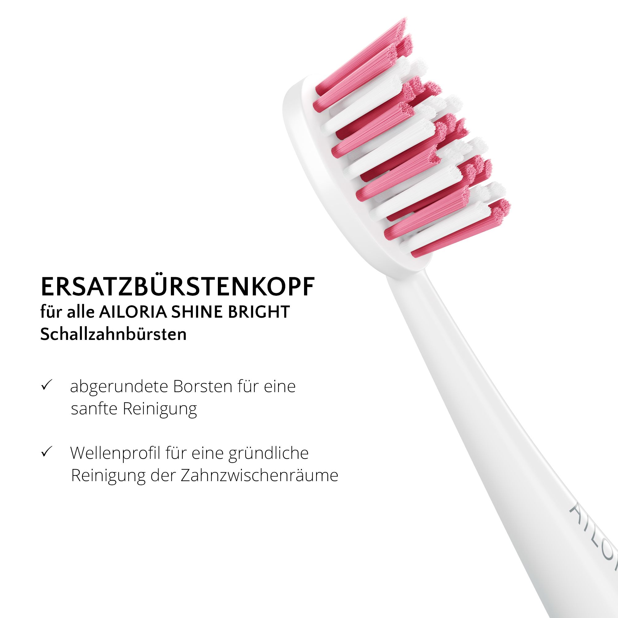 AILORIA SHINE BRIGHT Ersatzbürstenköpfe 6er Set