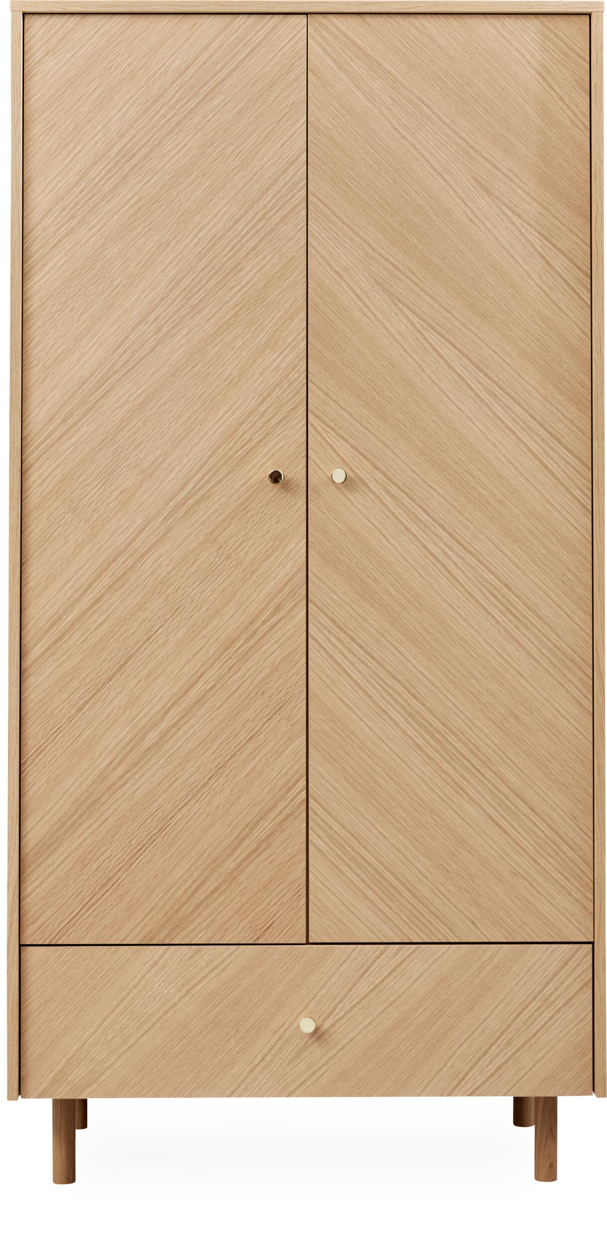 Maly Garderobeskab 100 x 200 x 58 cm