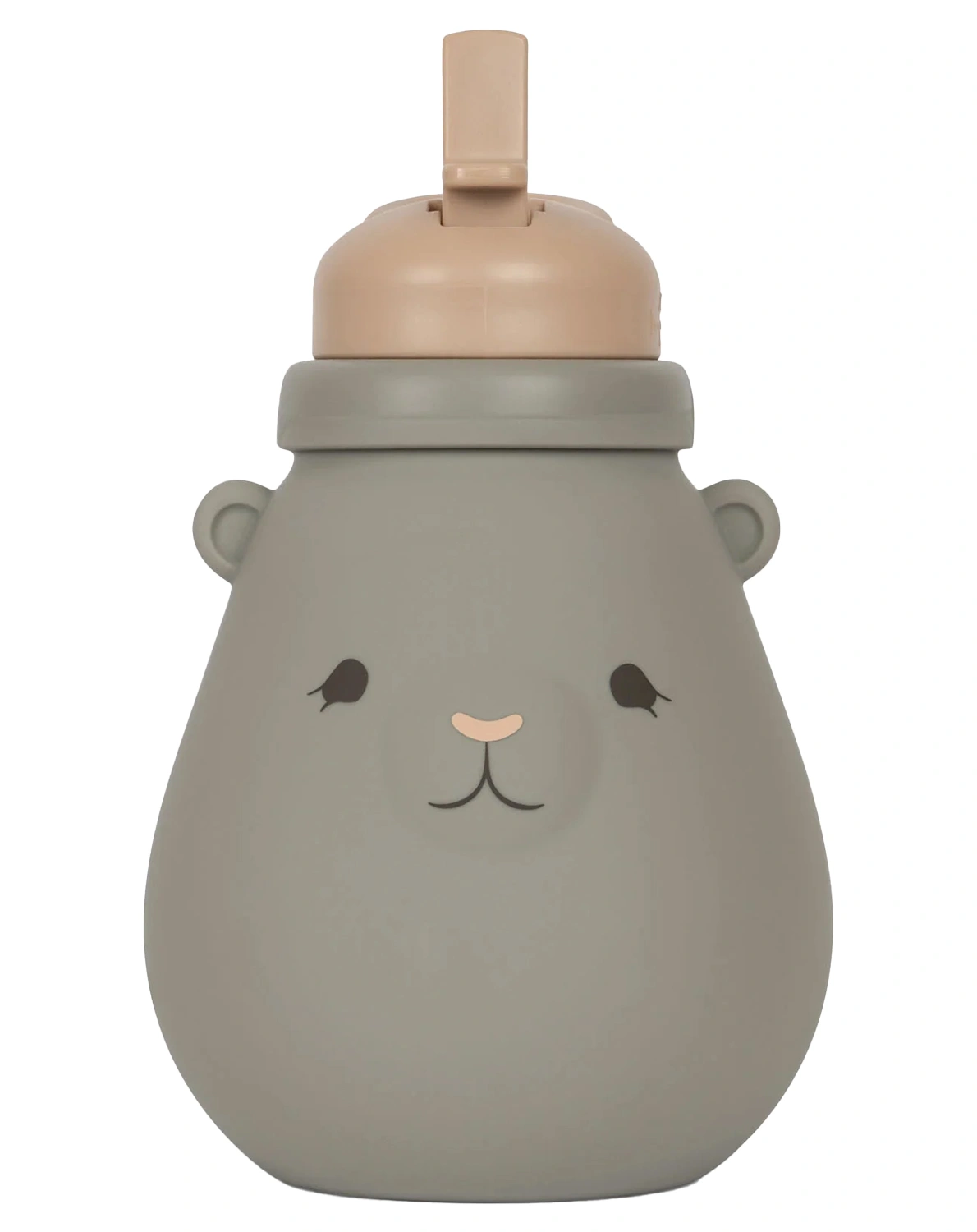 Silikon-Trinkflasche TEDDY (400ml) in whale