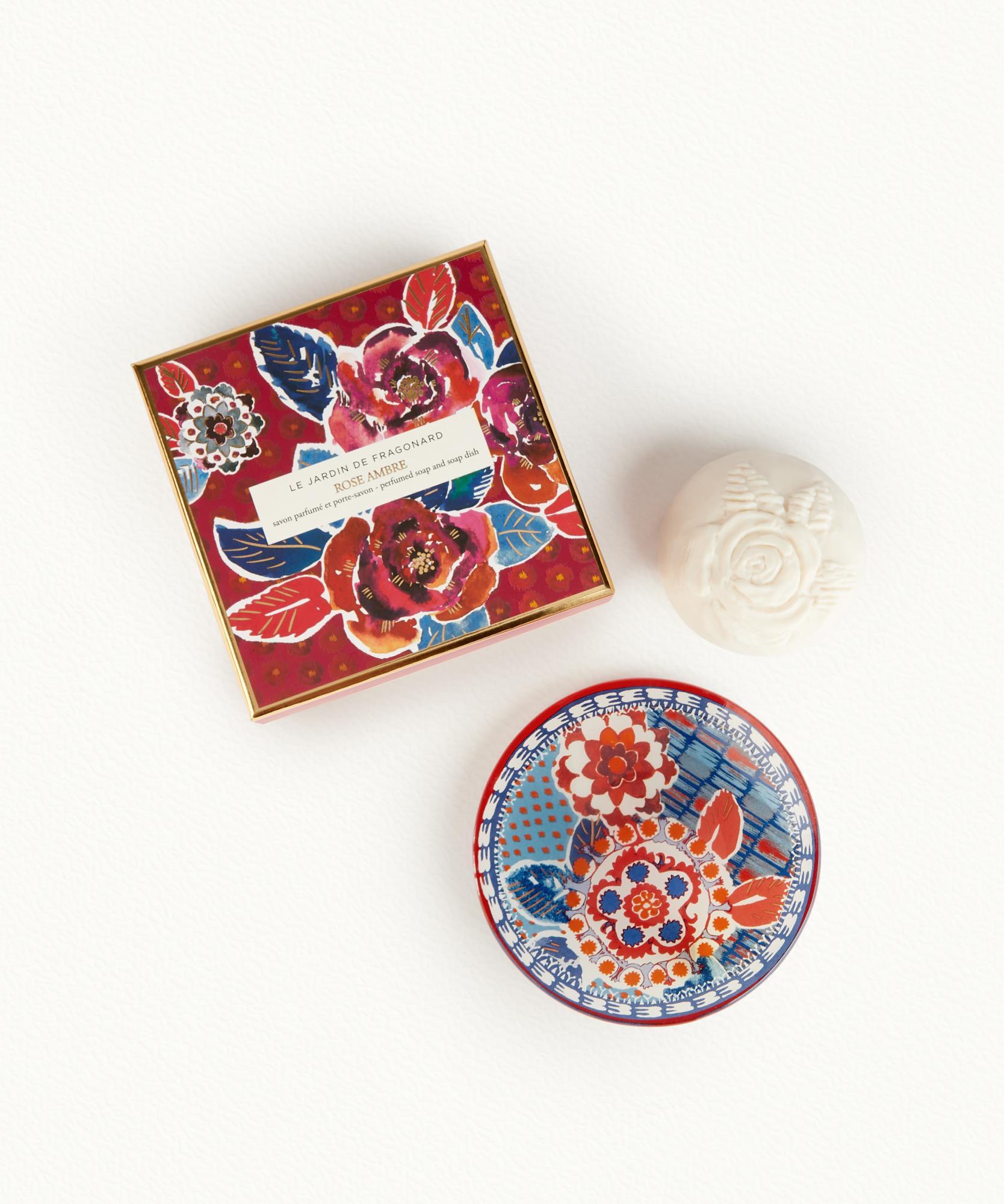 Rose Ambre  Savon & porte savon - 150 g