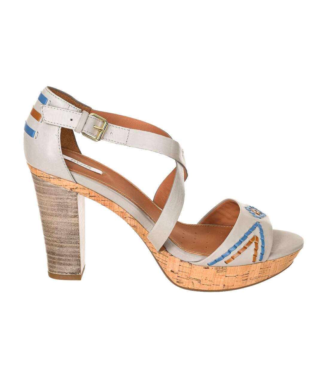 Women's high-heeled / platform sandals