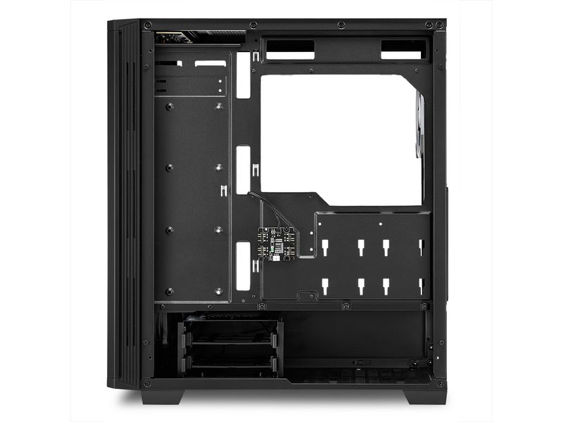 Sharkoon PC-Gehäuse RGB LIT 100 Leises und funktionales Mid-Tower Gehäuse