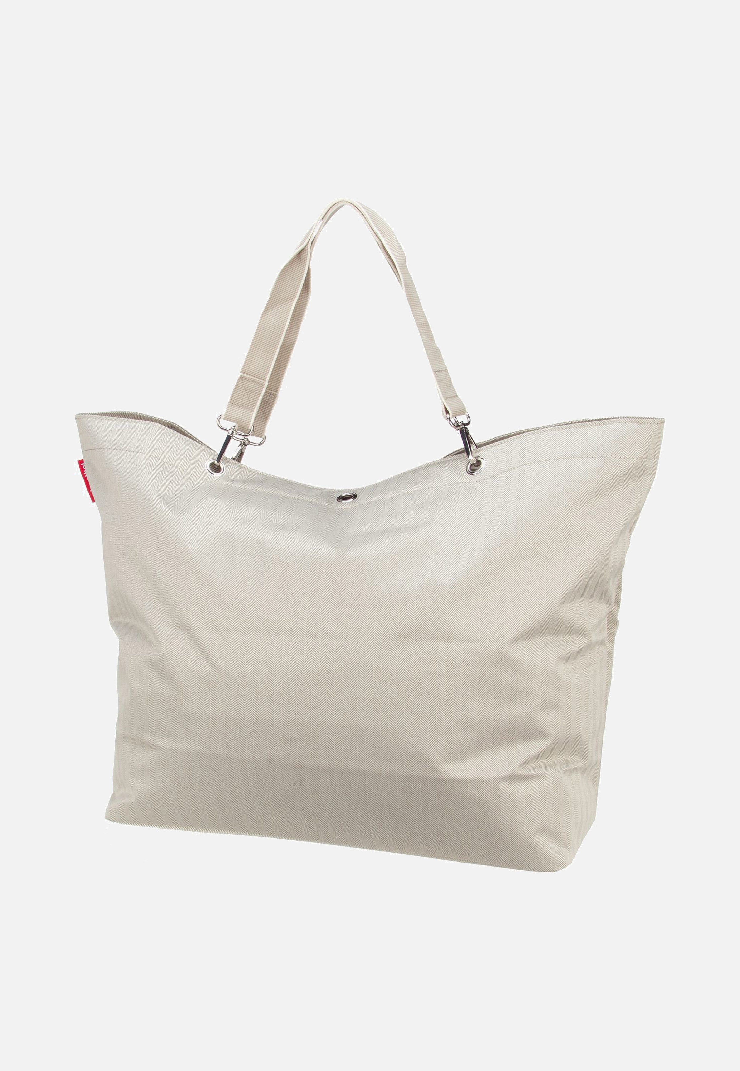 shopper XL Herringbone Sand - Einkaufstasche