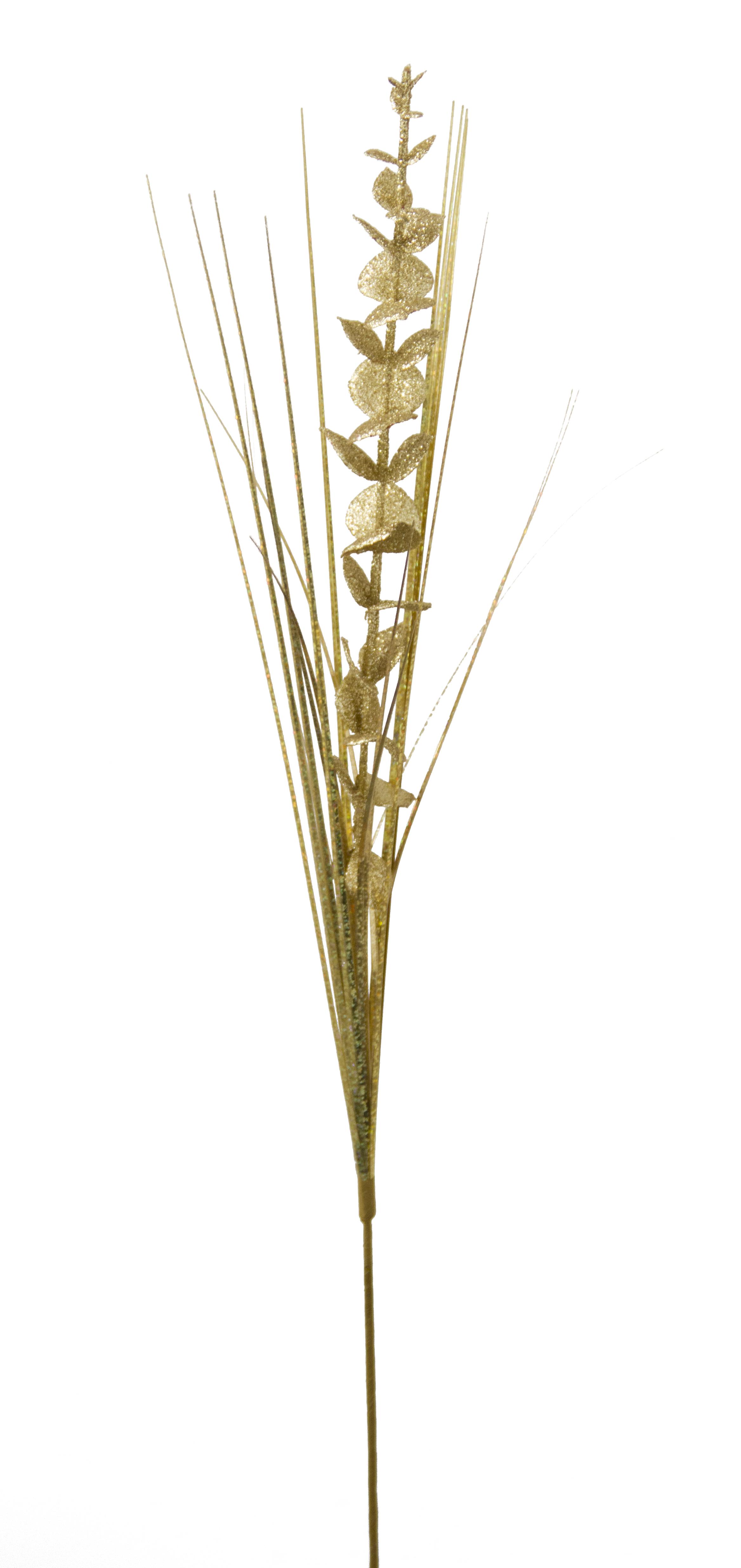 TIGE DECO PAILLETEE H.80CM MODELES COLORIS OR