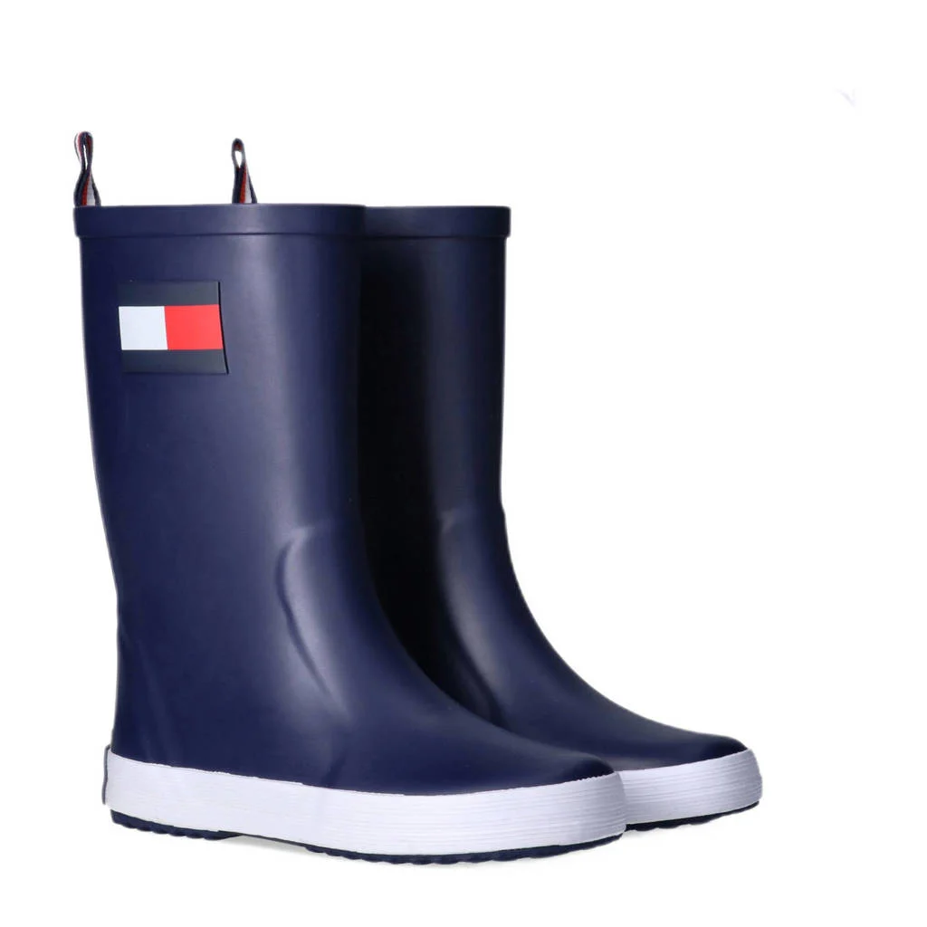 Tommy Hilfiger regenlaarzen donkerblauw