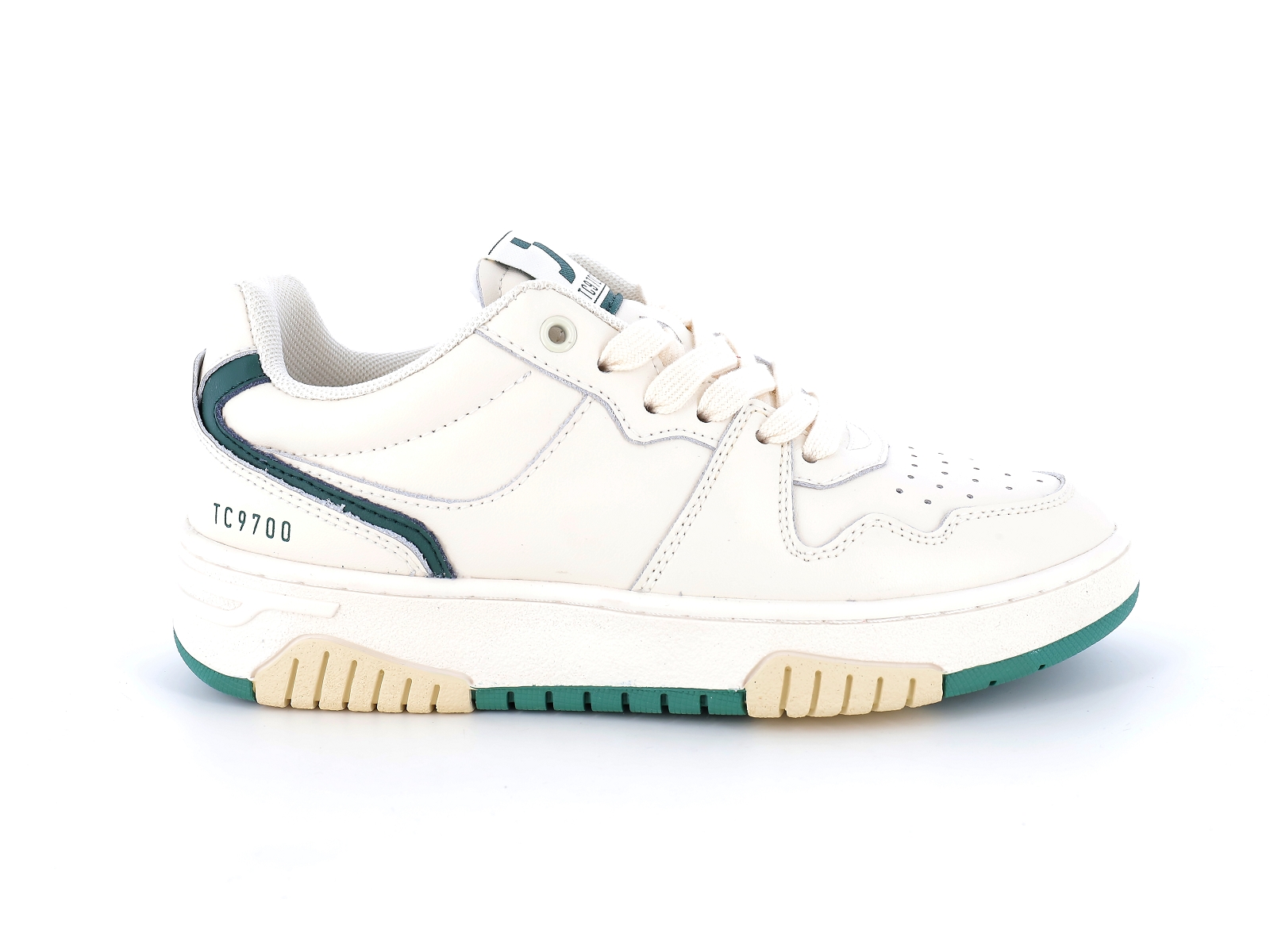 Safety jogger-589326 Cuir Blanc Vert