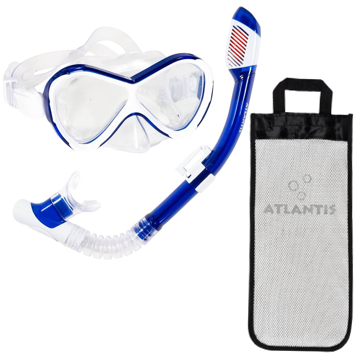 Atlantis Abaco Snorkelset - Dark Blue