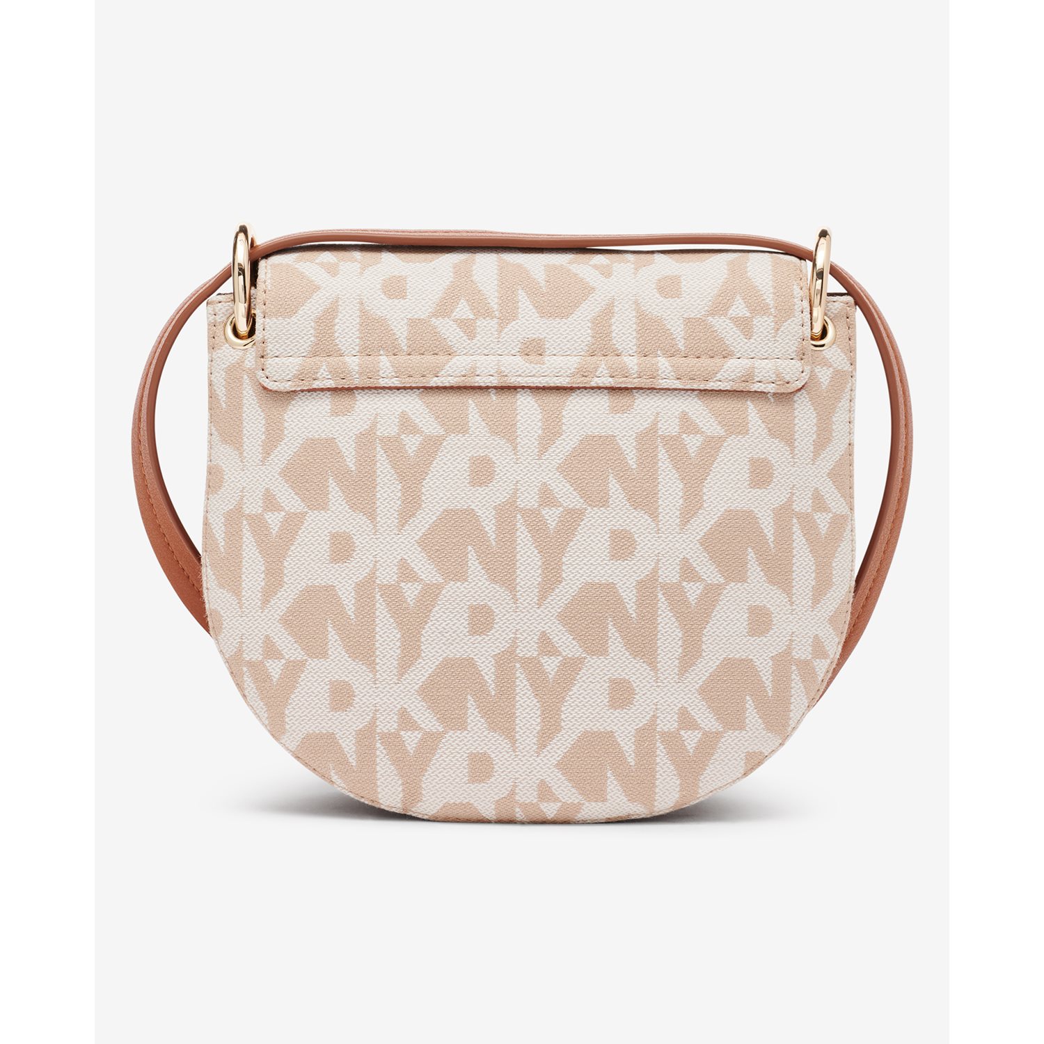 DKNY Gramercy Sm Flap Crossbody neutral/white/cognac