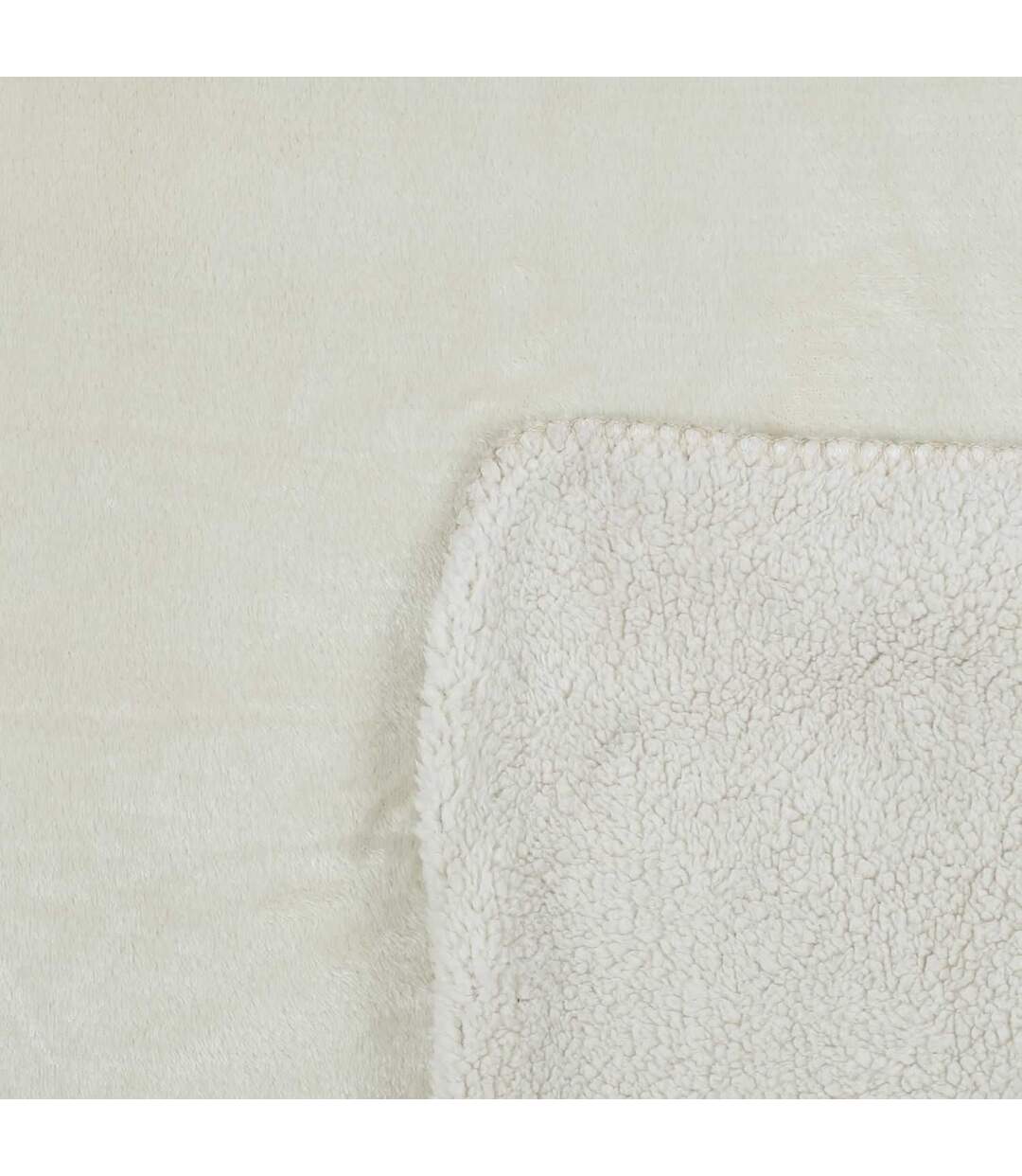 Plaid flanelle 140x220 cm - Beige
