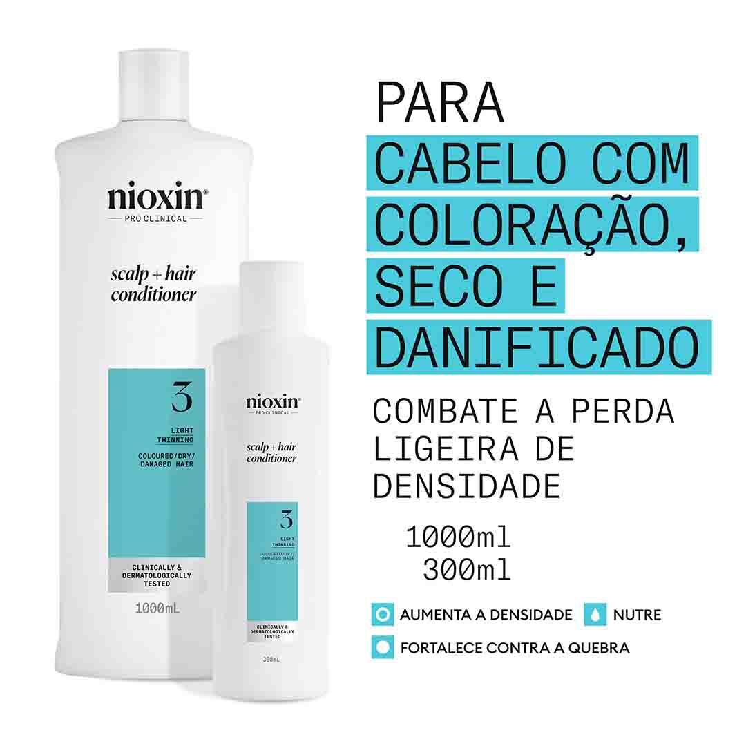 Nioxin Sistema 3 Condicionador - 1000ml