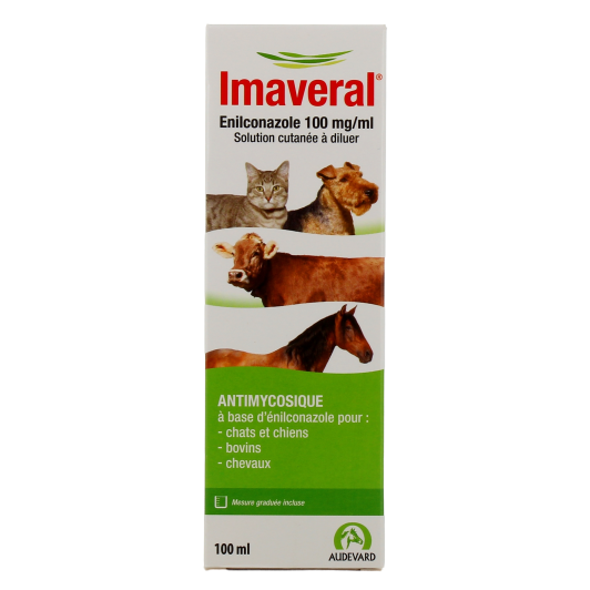 Imaveral Solution Cutanée Antimycosique pour Animaux