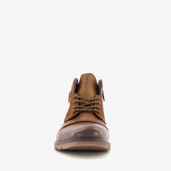 Bugatti leren heren veterboots