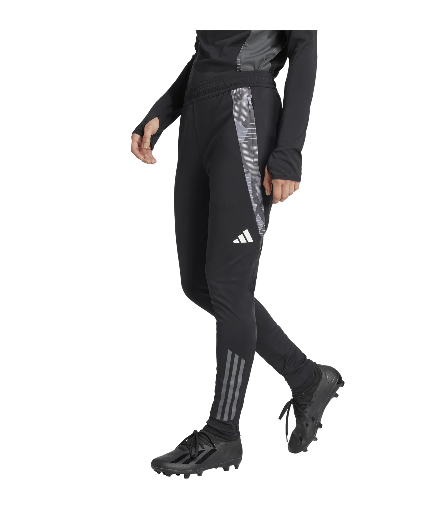 adidas Tiro 24 Competition Trainingshose Damen Schwarz