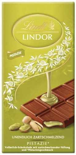Lindt LINDOR Tafel Pistazie